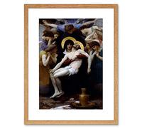 Wee Blue Coo William Adolphe Bouguereau Pieta Old Master Framed Wall Art Print