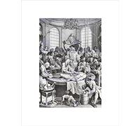 Wee Blue Coo WILLIAM HOGARTH REWARD OF CRUELTY 1751 OLD MASTER FRAMED ART PRINT B12X2278