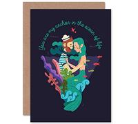 Wee Blue Coo You Are My Anchor Love Sailor Greetings Card