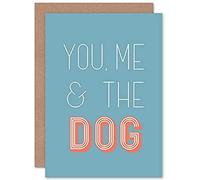 Wee Blue Coo You Me The Dog Sealed Greeting Card Plus Envelope Blank inside