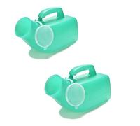 Wee Bottle for Men Women 1000ml/32fl oz(2 Pack) Urinal Home and Travel Usage Leak Proof -Spill Proof -Heavy Duty Material NOONDL Health