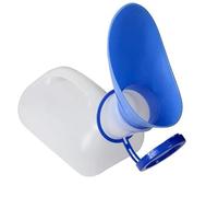 Wee Bottle for Men Women 1200ml/32fl oz Urinal Home and Travel Usage Leak Proof -Spill Proof -Heavy Duty Material 1 Pack Clear NOONDL Health