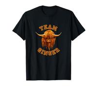 Wee Hamish Scottish Highland Cow Team Ginger T-Shirt