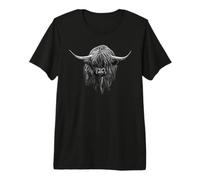 Wee Hamish The Scottish Highland Cow Premium T-Shirt