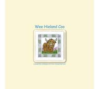 Wee Hieland Coo Coaster - Cross Stitch Kit