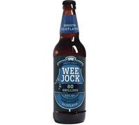 Wee Jock 80/- Scottish Ale (4.4% ABV) 8 x 500ml Bottles. Broughton Brewery Wee Jock 80 Shilling Scottish Beer. Traditional Real Ale Brewed In Scotland. Great Scottish Beer Gift.
