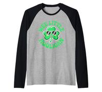 Wee Little Hooligan Shirt St Patricks Day Boys Girls Kids Raglan Baseball Tee