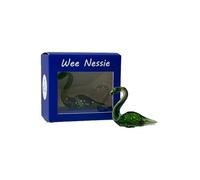 Wee Nessie Glass Figurine |Loch Ness Monster Ornament |Scottish Gift |Handcrafted Nessie Decor | Mythical Creature Collectible |Gift for Her Green