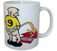 Wee On Funny Football Team Shirt Fan Rivalry Tea Coffee Mug (Oxford (weeing on Swindon))