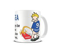 Wee On The Rival's Shirt | Football Fan Rivalry Mugs | Great Funny Gift for a Football Supporter Present Coffee Tea Mug Cup (Chelsea V Arsenal) WE08