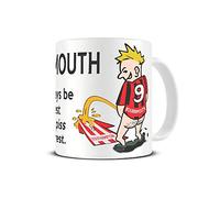 Wee On The Rival's Shirt | Football Fan Rivalry Mugs | Great Funny Gift for a Football Supporter Present Coffee Tea Mug Cup (Bournmouth V Southampton) WE03