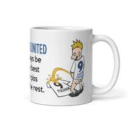 Wee On The Rival's Shirt | Football Fan Rivalry Mugs | Great Funny Gift for a Football Supporter Present Coffee Tea Mug Cup (Leeds United V Fulham) White Mug
