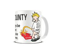 Wee On The Rival's Shirt | Football Fan Rivalry Mugs | Great Funny Gift for a Football Supporter Present Coffee Tea Mug Cup (Derby County V Nottingham Forest) WE10