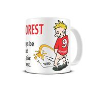Wee On The Rival's Shirt | Football Fan Rivalry Mugs | Great Funny Gift for a Football Supporter Present Coffee Tea Mug Cup (Nottingham Forest V Derby County) WE20