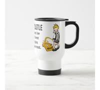 Wee On The Rival's Shirt | Football Fan Rivalry Travel Mugs | Great Funny Gift for a Football Supporter Present Coffee Tea Leak Proof Cup(Newcastle V Wolves) - White