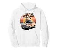 Wee Woo Ambulance Crew Vintage Style Pullover Hoodie