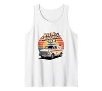 Wee Woo Ambulance Crew Vintage Style Tank Top