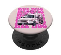 Wee Woo Ambulance Driver Paramedic EMT Emergency Girl Mom PopSockets Adhesive PopGrip