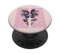 Wee Woo Ambulance Driver Paramedic EMT Emergency Girl Mom PopSockets Adhesive PopGrip