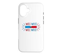 Wee Woo Fire Fighter Police Ambulance First Responder Case for iPhone 16