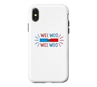 Wee Woo Fire Fighter Police Ambulance First Responder Case for iPhone X/XS