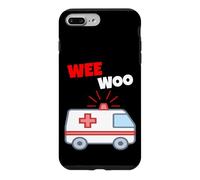 Wee Woo Funny Ambulance EMR EMS Paramedic First Responder Case for iPhone 7 Plus/8 Plus