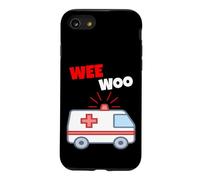 Wee Woo Funny Ambulance EMR EMS Paramedic First Responder Case for iPhone SE (2020) / 7/8