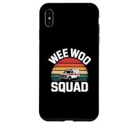 Wee Woo Squad Emergency ambulance fun retro Case for iPhone XS Max