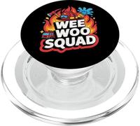 Wee Woo Squad Fire Truck Firefighter Kids Theme PopSockets PopGrip for MagSafe