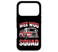 Wee Woo Squad Funny Firefighter Humor Case for iPhone 17 Pro