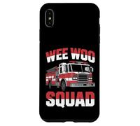 Wee Woo Squad Funny Firefighter Humor Case for iPhone XS Max