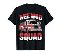 Wee Woo Squad Funny Firefighter Humor T-Shirt