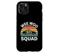 Wee Woo Squad Police Car Emergency Vehicle retro Case for iPhone 11 Pro