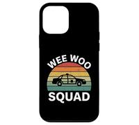 Wee Woo Squad Police Car Emergency Vehicle retro Case for iPhone 12 mini