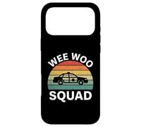 Wee Woo Squad Police Car Emergency Vehicle retro Case for iPhone 17 Pro Max