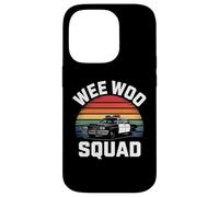 Wee Woo Squad Police Car Emergency Vehicle retro Kids fun Case for iPhone 14 Pro