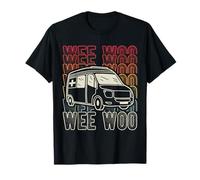 WEE WOO Vintage Ambulance T-Shirt