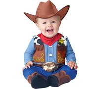 Wee Wrangler Cowboy Costume Child Infant 0-6 Months