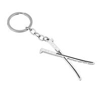 Weeb Keychains Demon Slayer Keychain, Sword Key Ring for Demon Slayer Fans, Cool Katana Keychain for Car Key