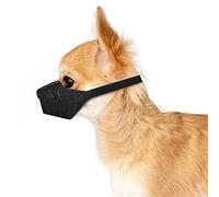 Weebo Pets Dog Muzzle for Small Dogs 5-15lbs (XX-Small) Soft Mesh Nylon Quick Fit Dog Muzzle - Small Breed Dog Grooming Supplies - Small Dog Muzzle for Biting