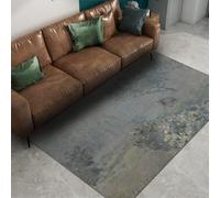 WEECHAINGE Rustic Rug 60x90cm Farmhouse Area Rug for Adults Impressionist Landscape Painting Patterned Area Rugs Non Slip Nature Scenery Carpet French Countryside Field Washable Rugs for Living Room