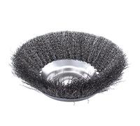 Weed Brush Wild Herb Brush Grout Brush Steel Brush Cone Brush Wire Brush 200 x 25.4 cm for Lawn Trimmer Brush Cutter Brush Cutter Against Weeds Moss Stubborn Deposits and Impurities