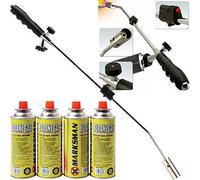 Weed Burner Killer Butane Gas Blowtorch Outdoor Garden Moss Fungus Destroys