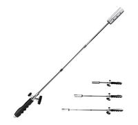 Weed Burner Torches, Stainless Steel Blow Torch with Adjustable Flame & Detachable Long Arm Weed Torch & Flames Control Valve for Outside, Flame Thrower Weeds(not Include Caniste