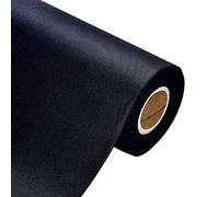 Weed Control Fabric Weed Control Membrane 50gsm Landscape Fabric Landscape Ground Cover Sheet for Garden & Driveway Use Weed Management Cloth Parks Houses Caravan Park Black (1m x 50m)