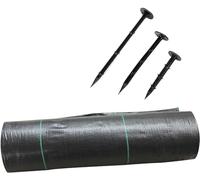 Weed Control Membrane - Geotextile Ground Cover for Outdoor Weed Control and Landscape Gardening