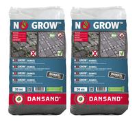 Weed Free Paving Sand Weed Inhibitor 2X 20Kg Bags Grey Paving Grout Dansand