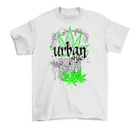 Weed Hemp_73 - Leafy Green Vibes! Hilarious Weed-Themed t-Shirt, Unisex Printed Design. Perfect for chill Vibes and Giggles.