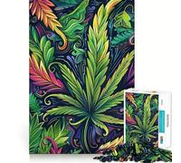Weed II Puzzle for Adults 1000 Pieces Memory Play Game Firm Fit Secure Assembly Meaningful Connection Building Game (50x75cm)