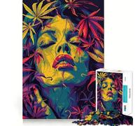 Weed III 1000 Piece Teenager Puzzles Brain Boosting Play Tight Interlock No Gaps Relaxing Indoor Group Activity (38x52cm)